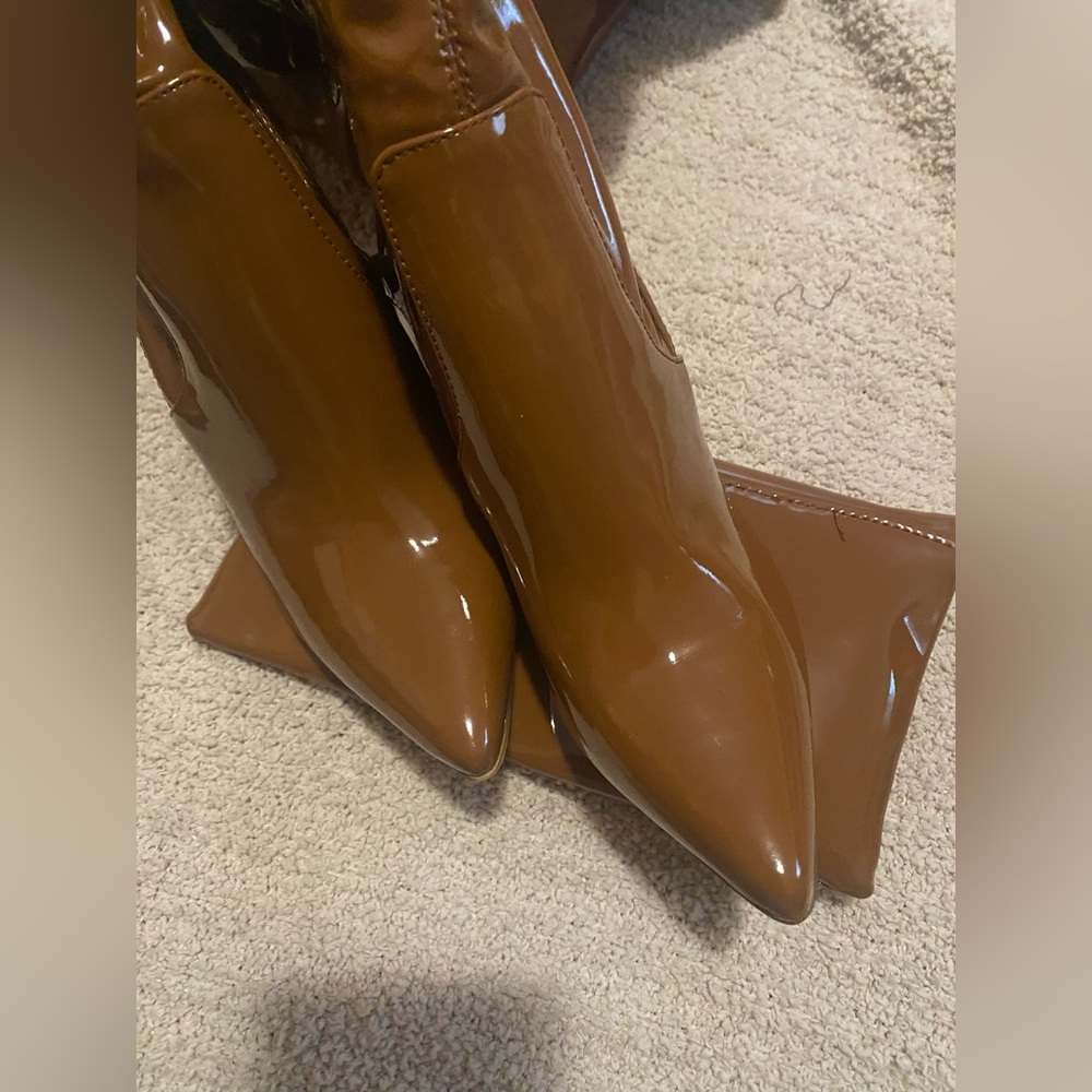 Steve Madden Vava Cognac Stiletto Boot And Matchi… - image 4
